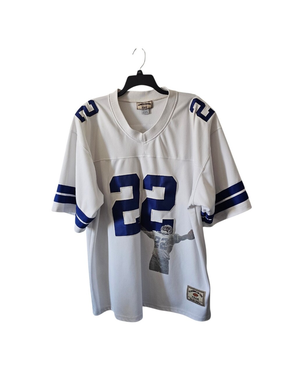 Vtg Y2K Designed By DMX Player Of The Year Emmitt Smith Dallas Cowboys Jersey 58
